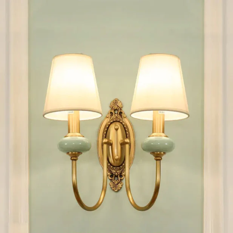 Retrova | Miedziana lampa ścienna LED w stylu vintage