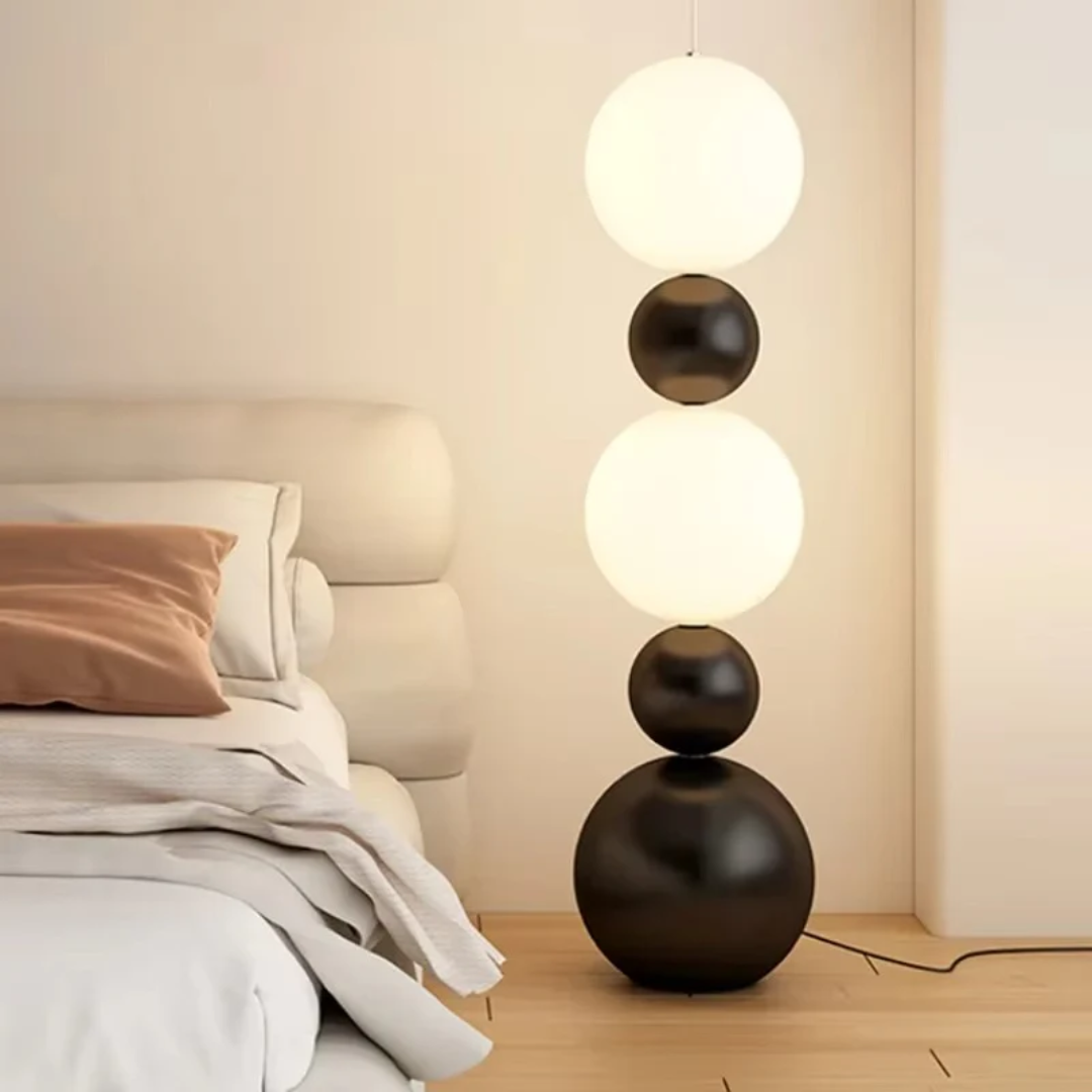 Orviana | Lampa podłogowa o kształcie kulistym