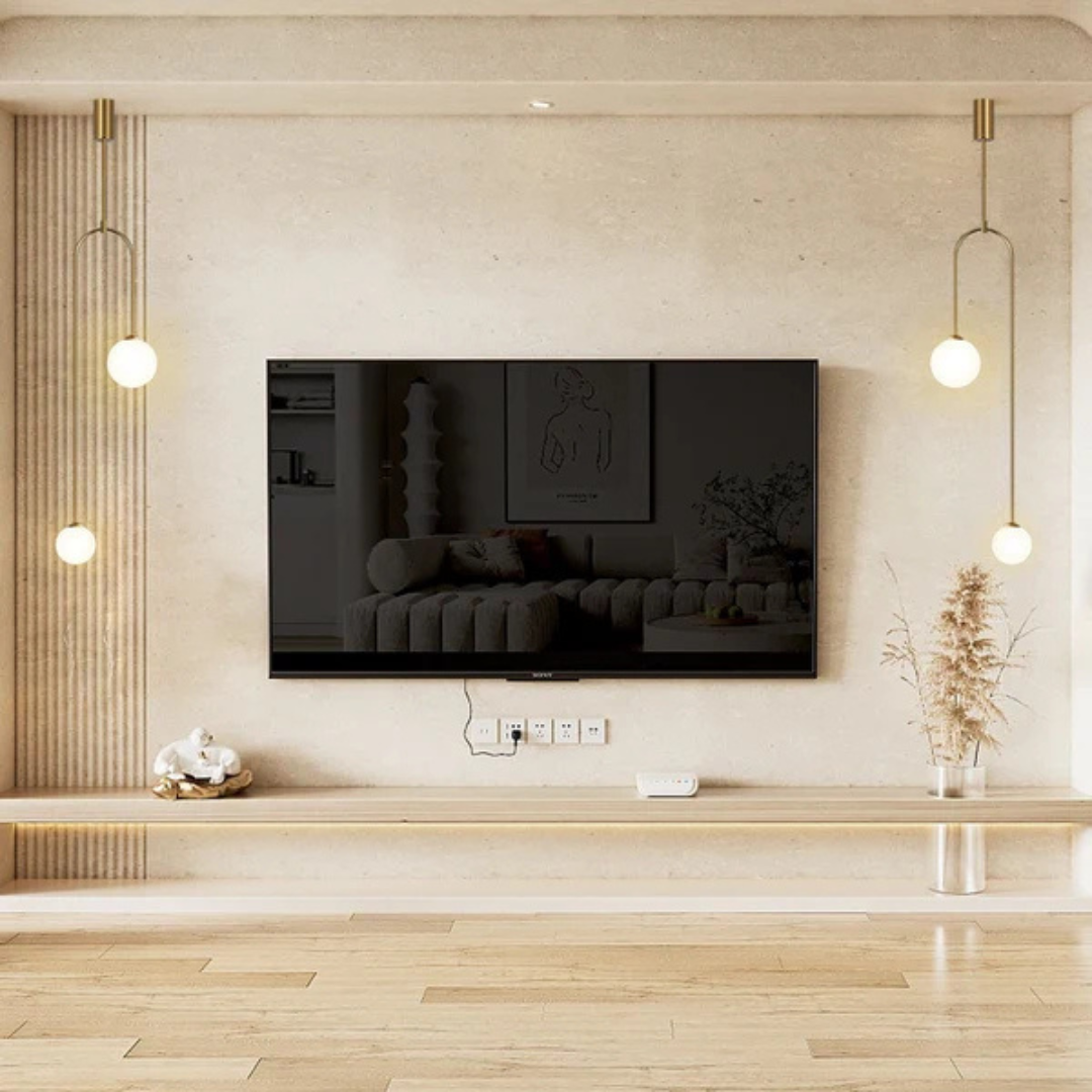 Szklana lampa wisząca | Stylowa lampa LED do wnętrz