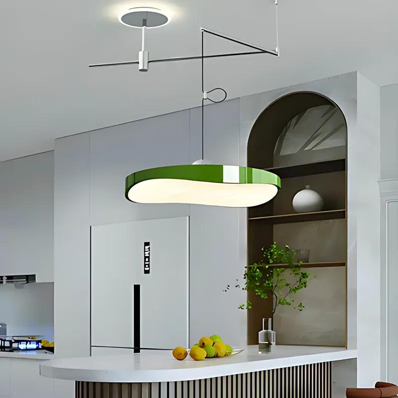 Elvion | Lampa wisząca o falistym kształcie