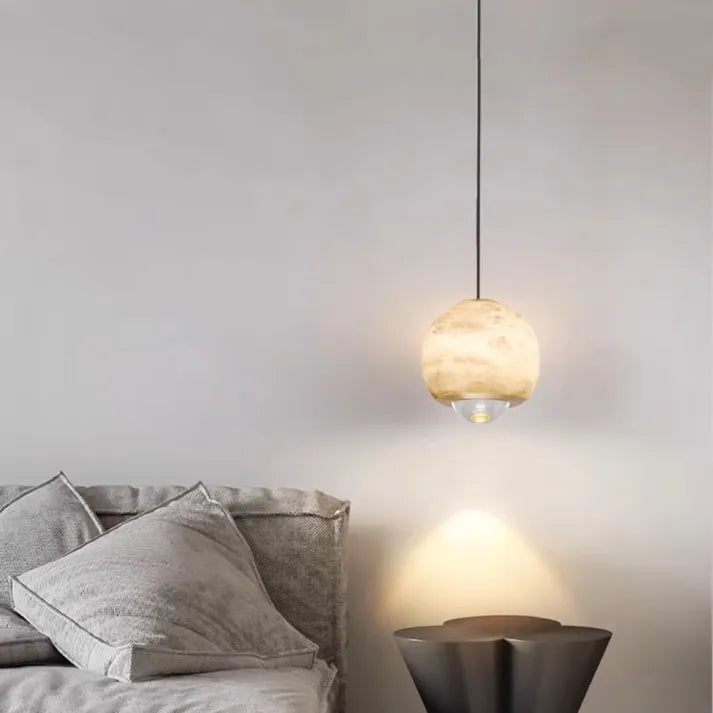 Calora | Lampa wisząca w okrągłym szklanym designie