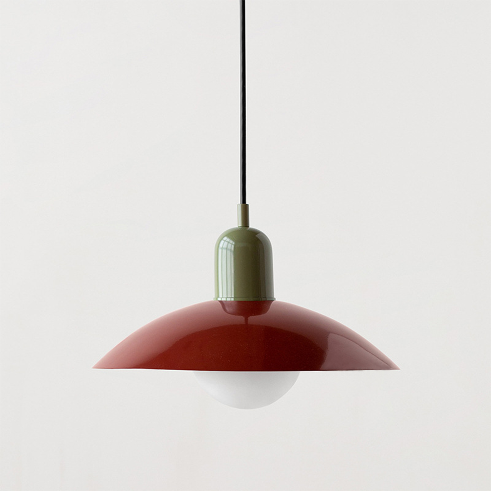 Lampa wisząca Macaron | Kolorowy szklany klosz w nowoczesnym stylu