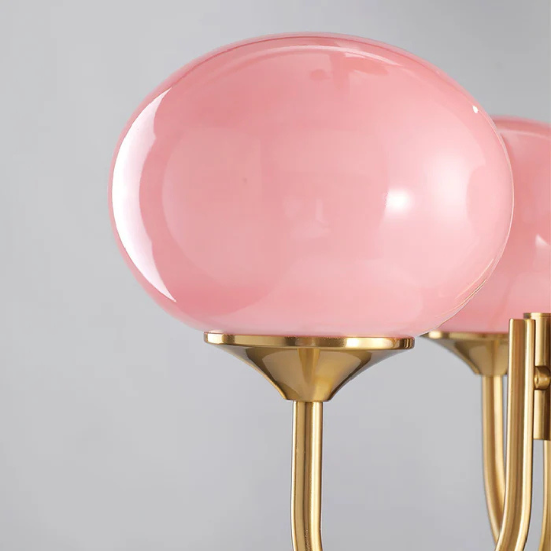 Aris | Designerska lampa wisząca z żyrandolem