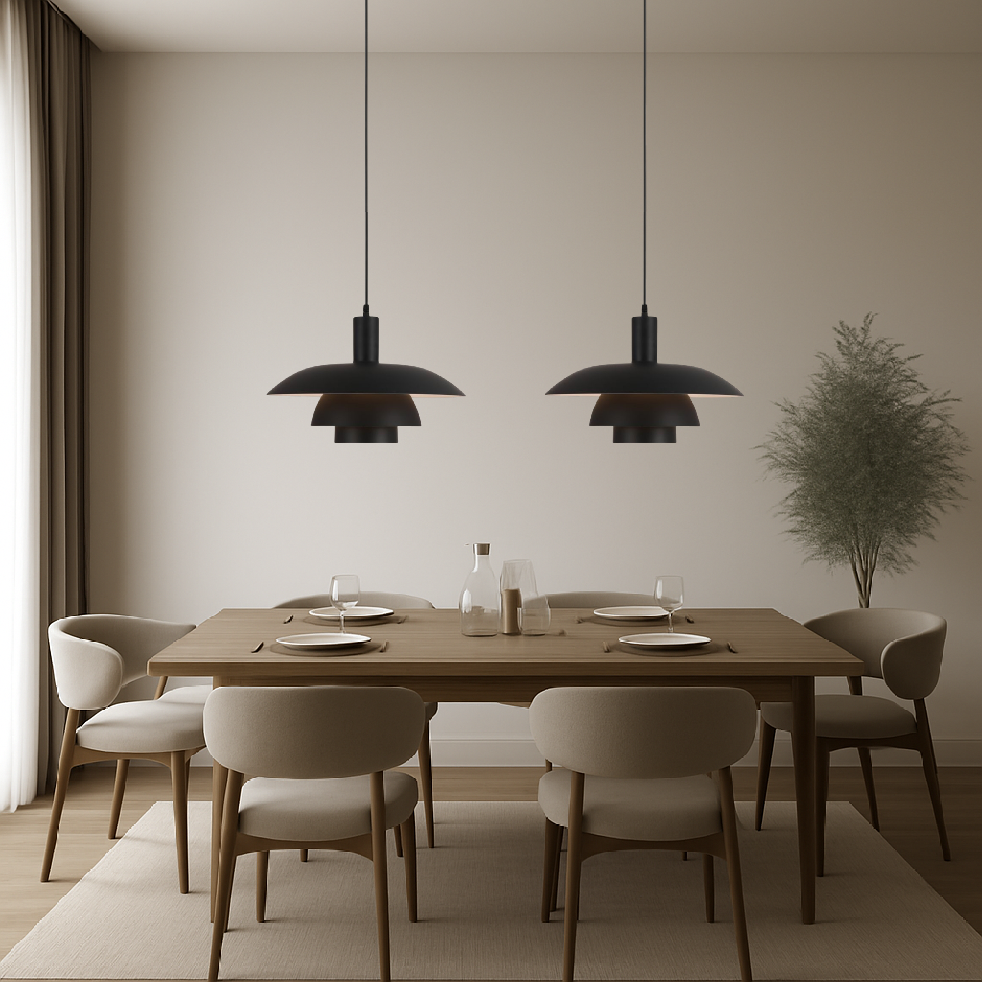 Norvia | Lampa wisząca w stylu skandynawskim