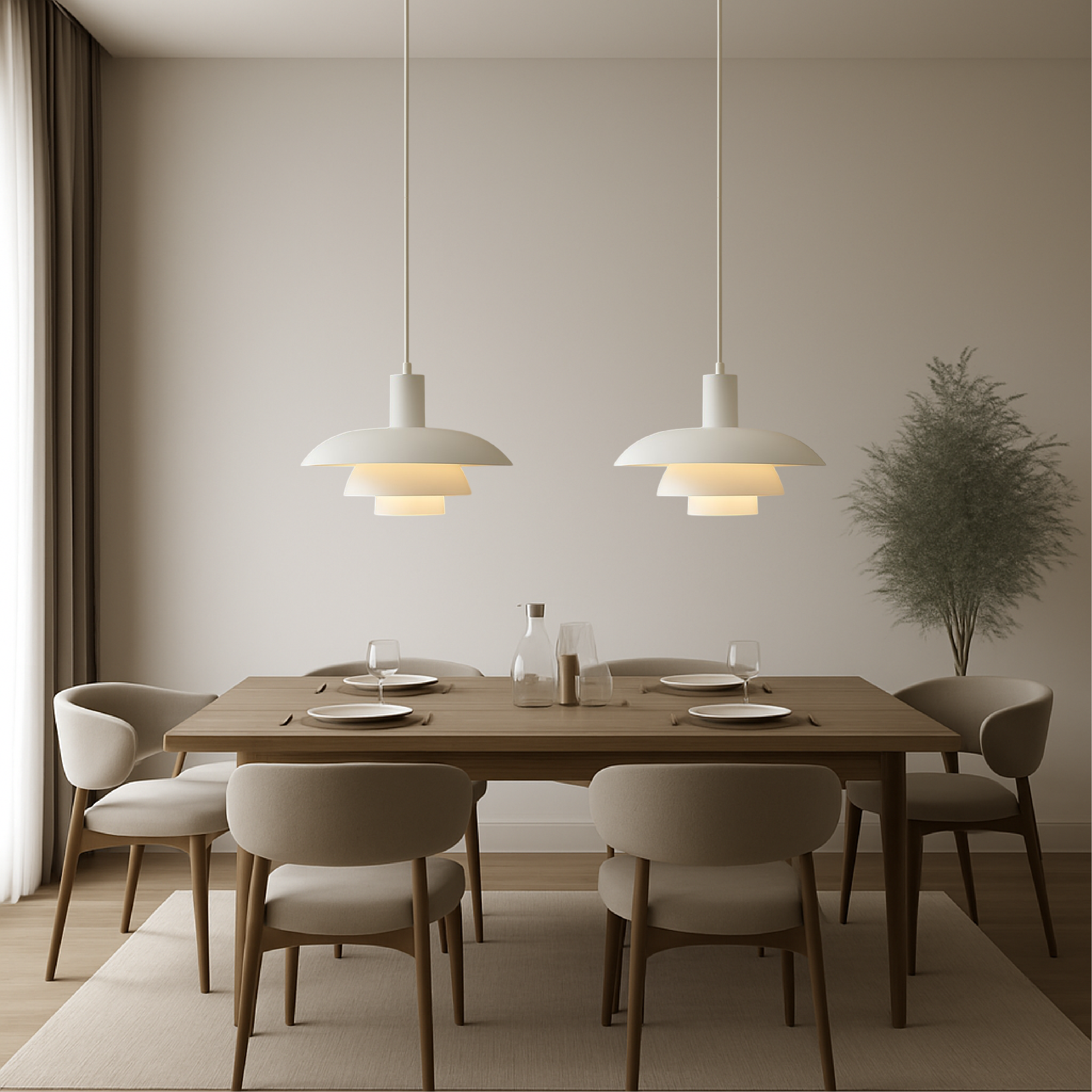 Norvia | Lampa wisząca w stylu skandynawskim