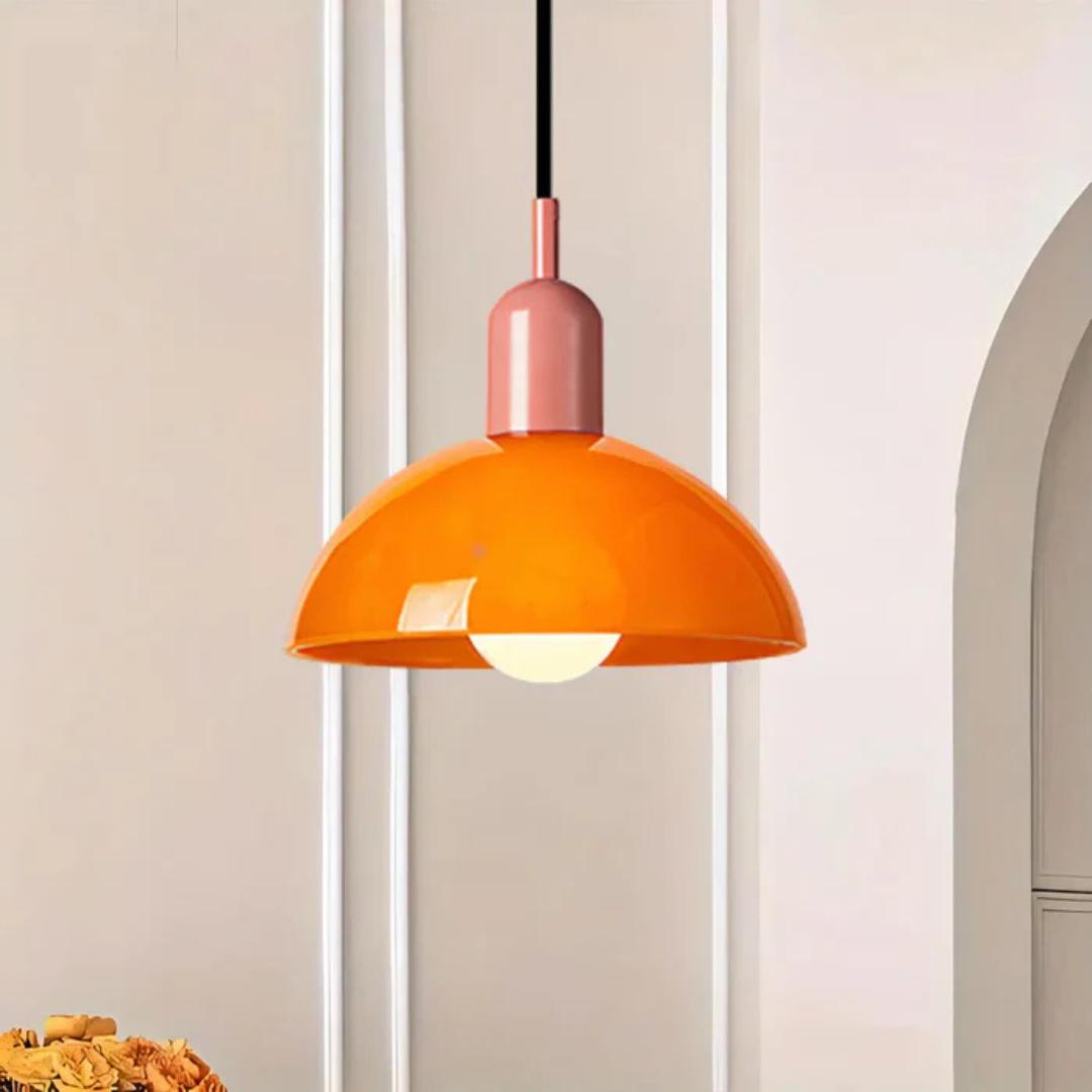 Orivio | Kolorowa półkula – lampa wisząca