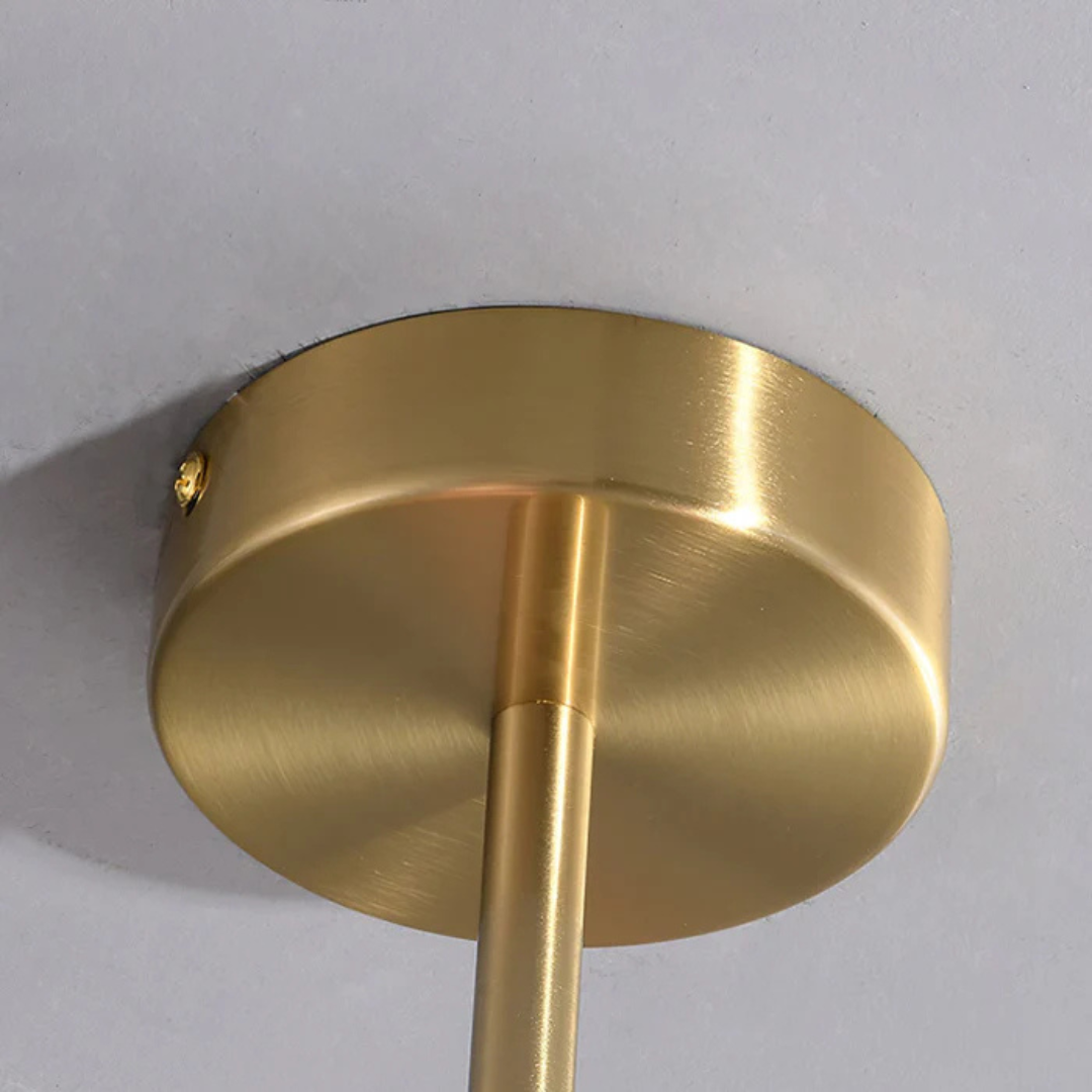 Aris | Designerska lampa wisząca z żyrandolem