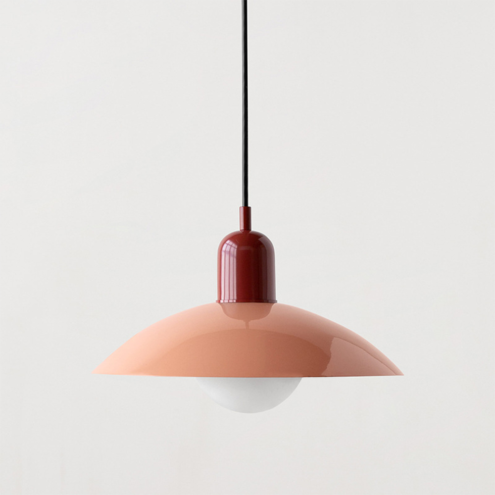 Lampa wisząca Macaron | Kolorowy szklany klosz w nowoczesnym stylu