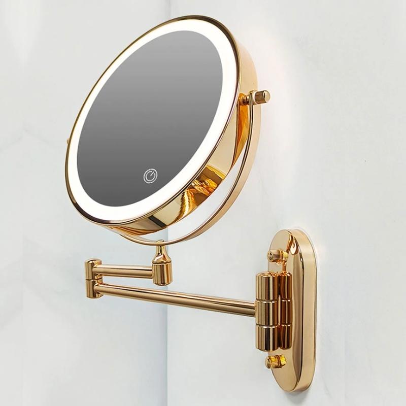 Glowix | Ładowalne lustro łazienkowe LED