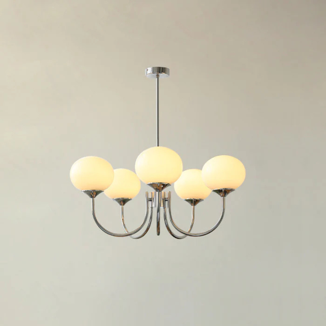 Aris | Designerska lampa wisząca z żyrandolem