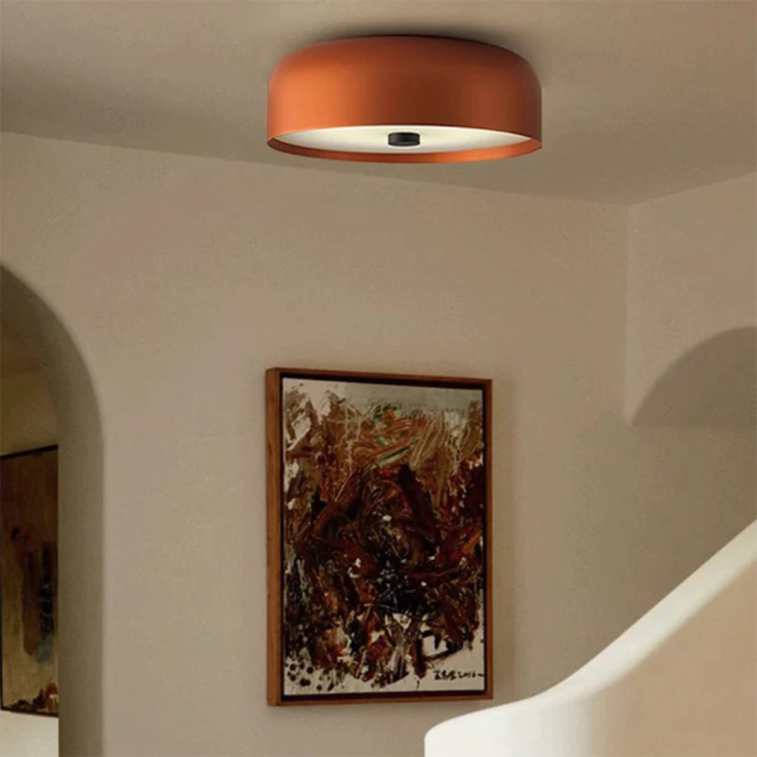 Retro LED | Nowoczesna lampa sufitowa