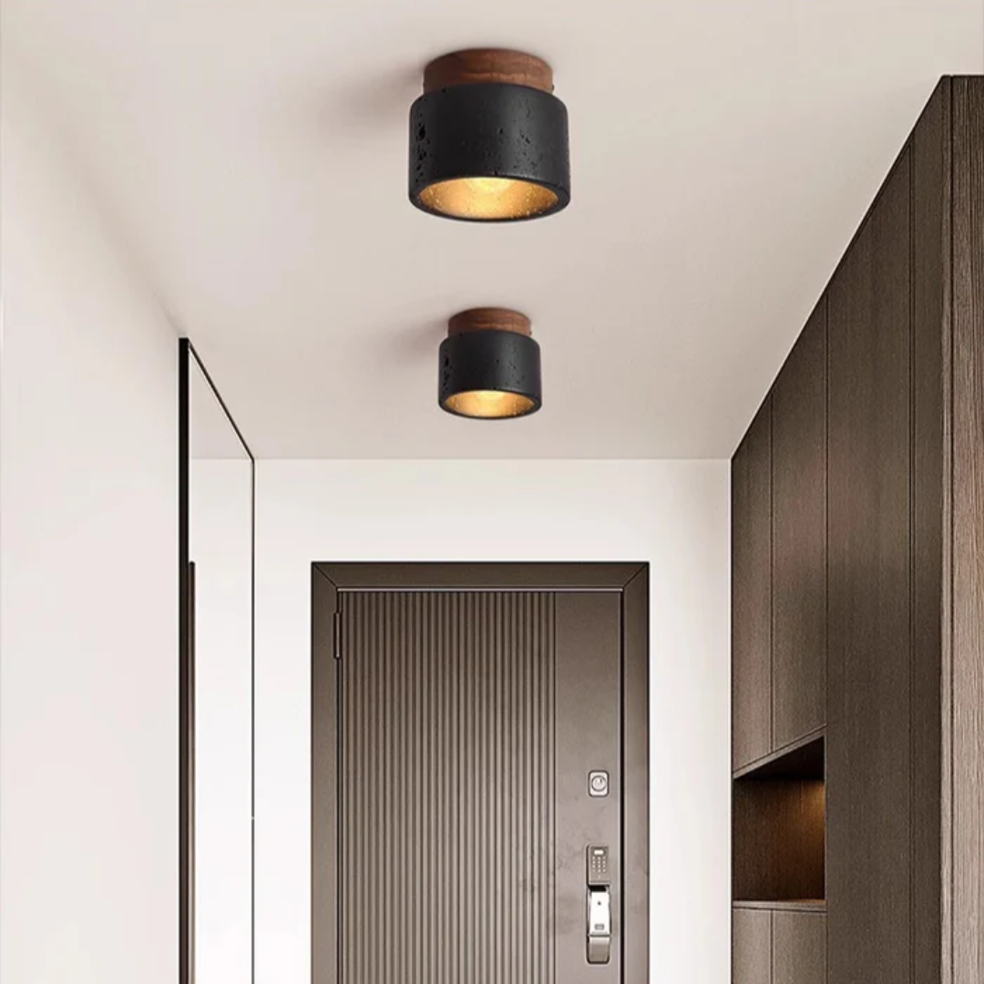 Auri | Lampa sufitowa o wyglądzie kamienia