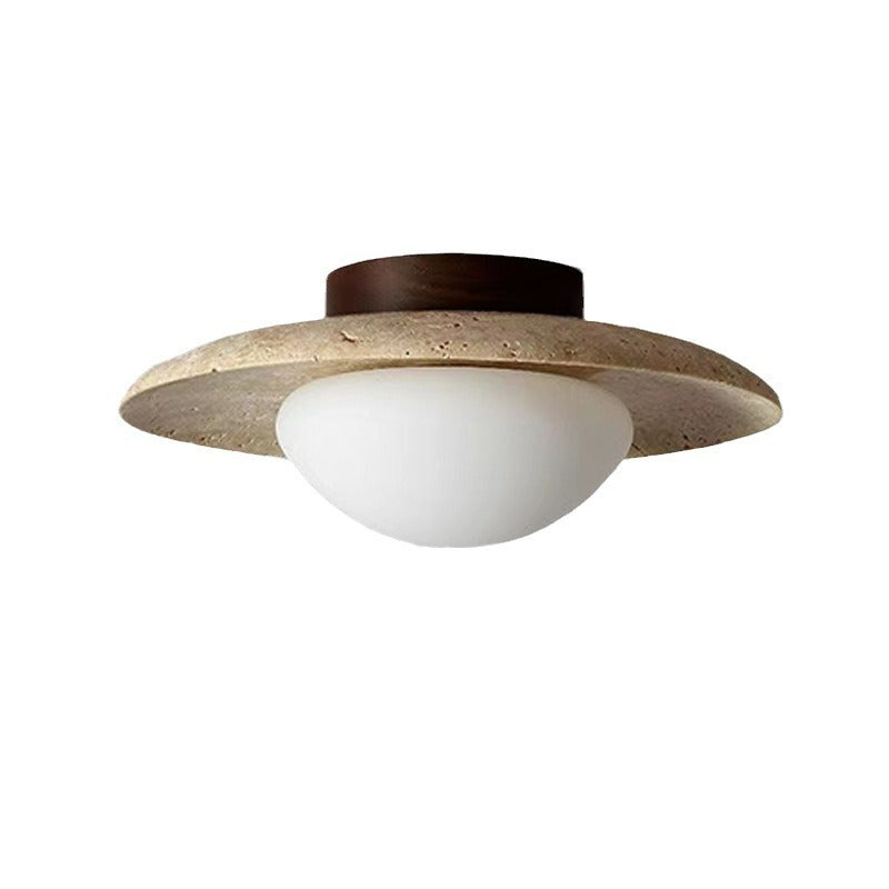Marvello – lampa sufitowa imitująca kamień