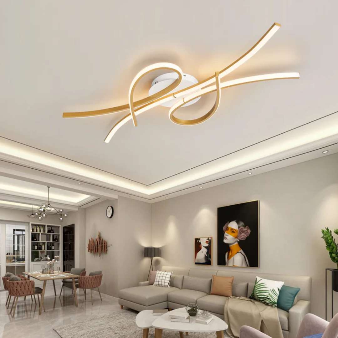 Inteligentne oświetlenie LED | Lampa sufitowa do salonu