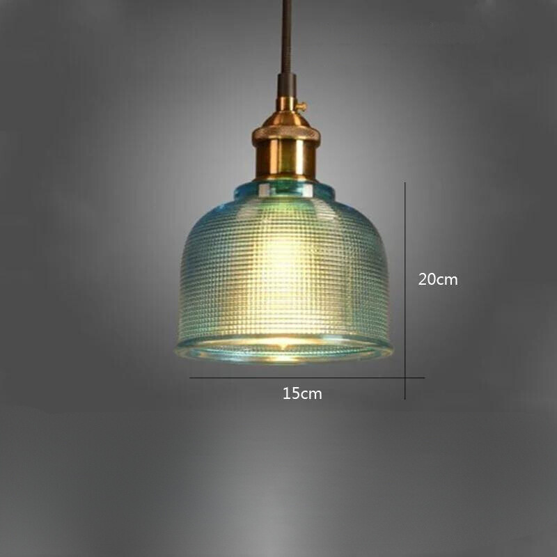 Ambera | Lampa wisząca o strukturze szklanej