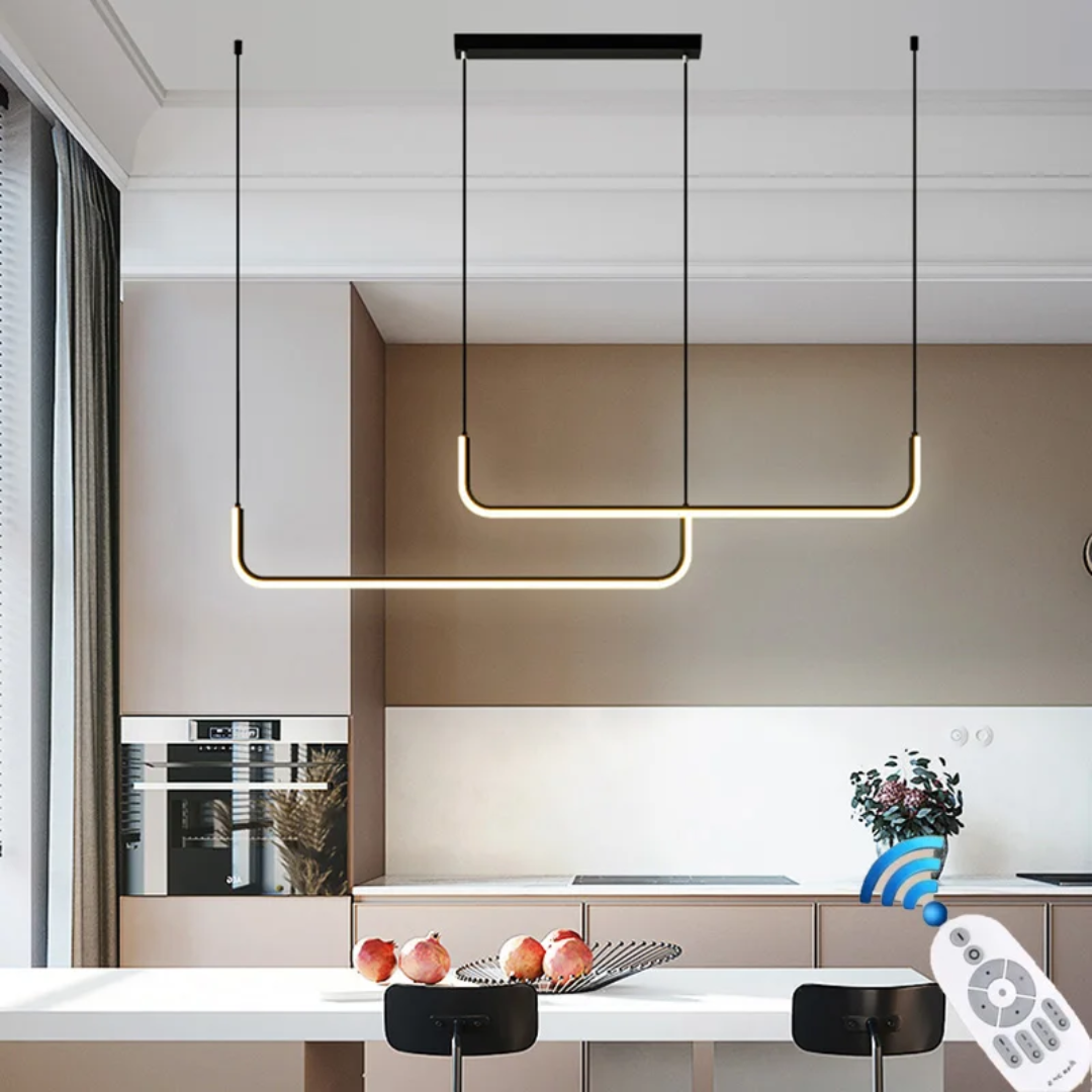 Lunaris | Liniowa lampa wisząca LED Modern