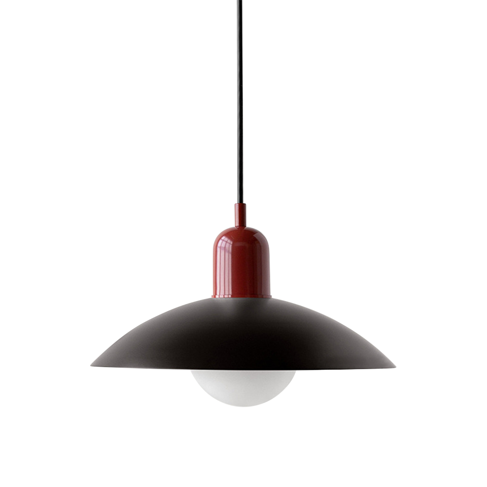 Lampa wisząca Macaron | Kolorowy szklany klosz w nowoczesnym stylu