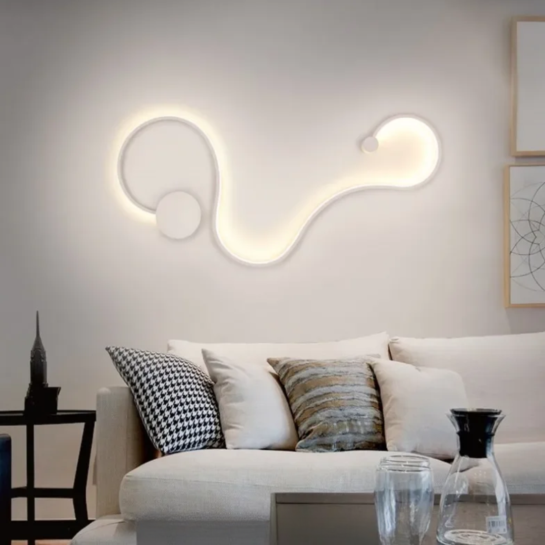 Nowoczesny LED | Lampa Ścienna do Salonu