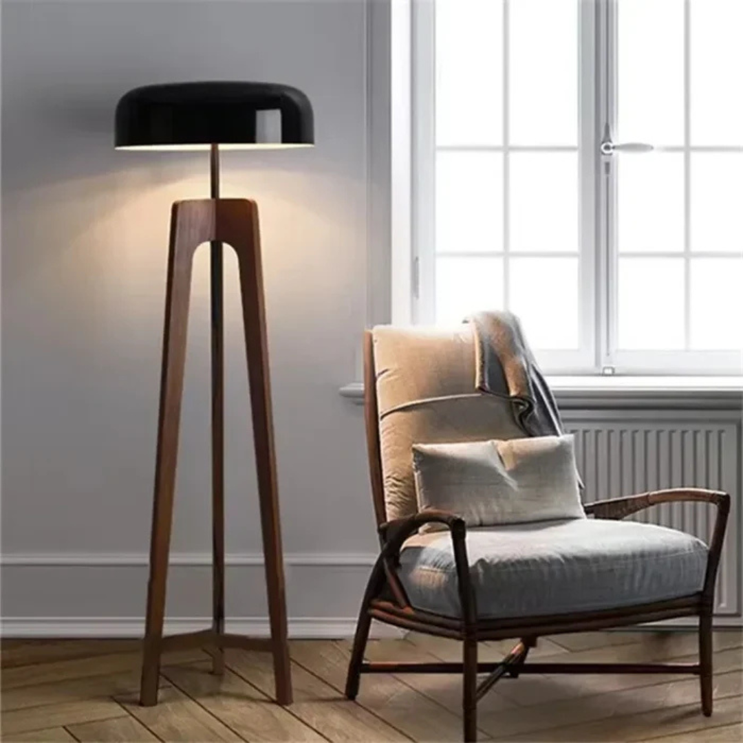 Norvella | Lampa podłogowa w skandynawskim stylu trójnożnym