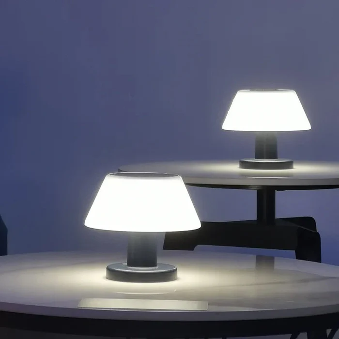 Sorelia | Lampa stołowa LED z kloszem