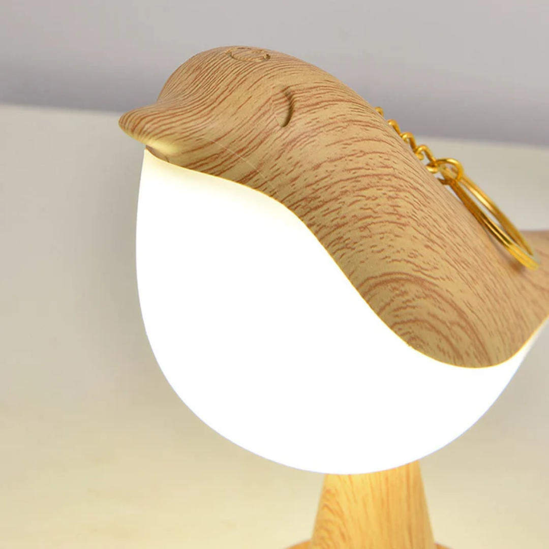 LumoVogel | zabawna lampa stołowa