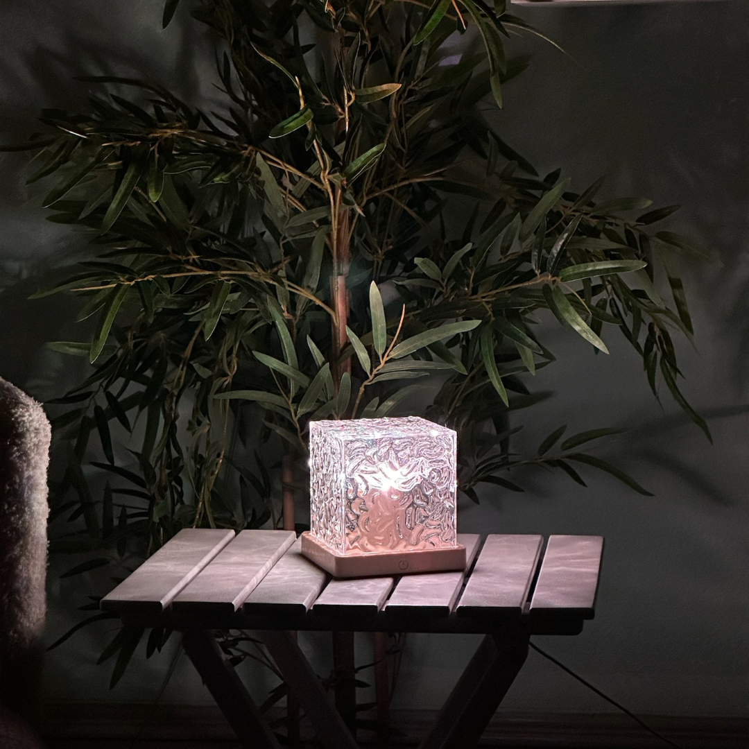 Lampa stołowa LED | Światło RGB do salonu