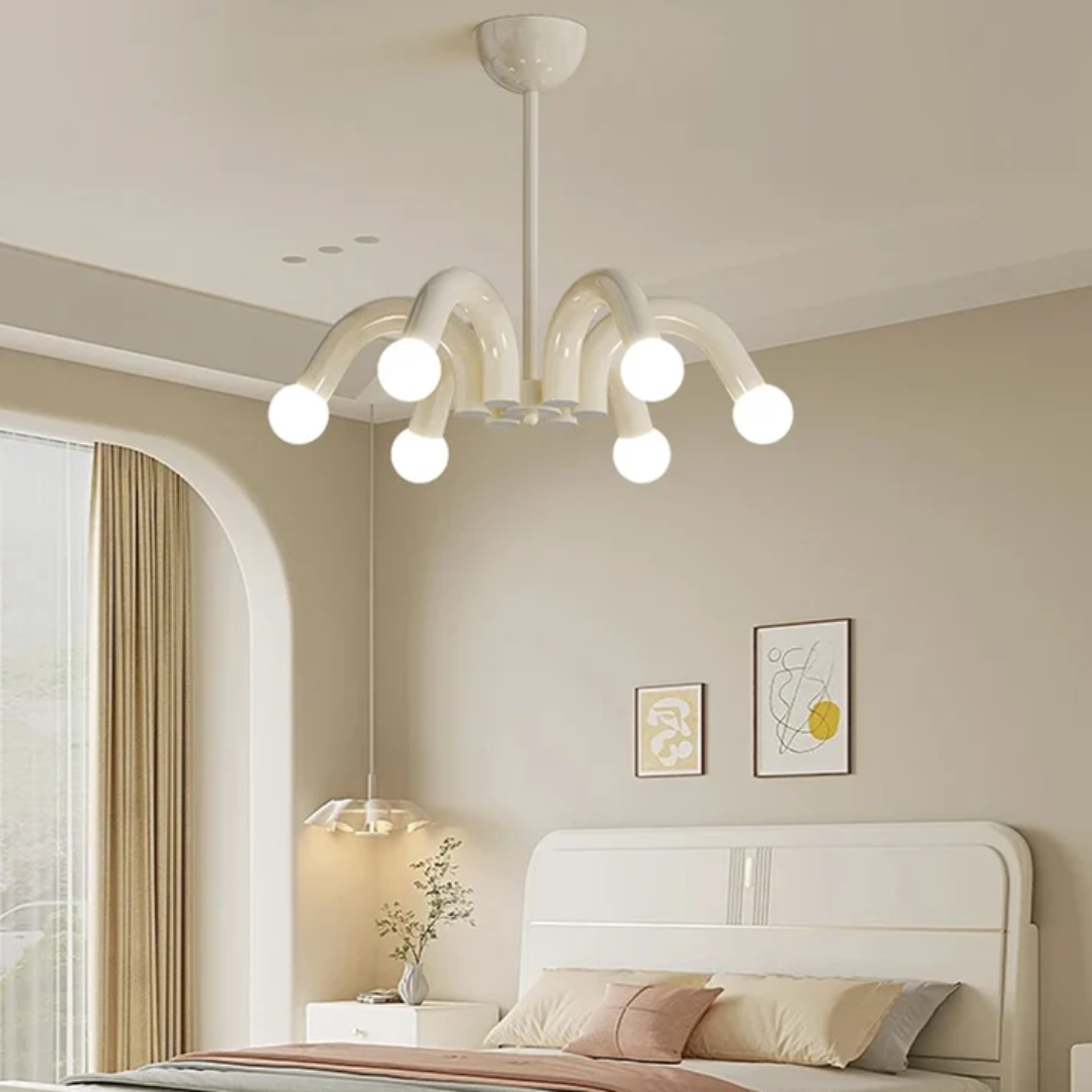 Lampa LED | Lampa sufitowa o konstrukcji sześcioramiennej