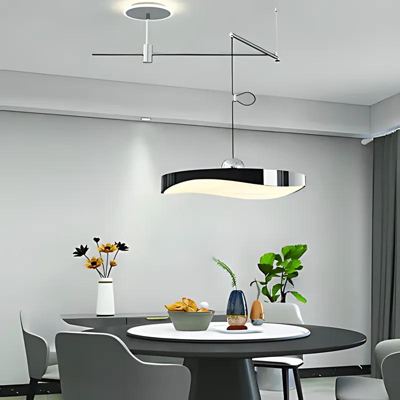 Elvion | Lampa wisząca o falistym kształcie