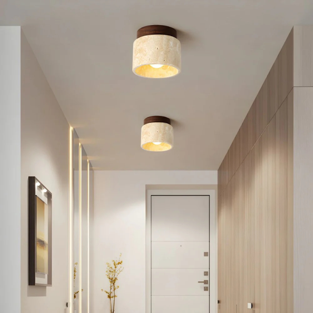 Lunaro | Lampy sufitowe LED z kamienia