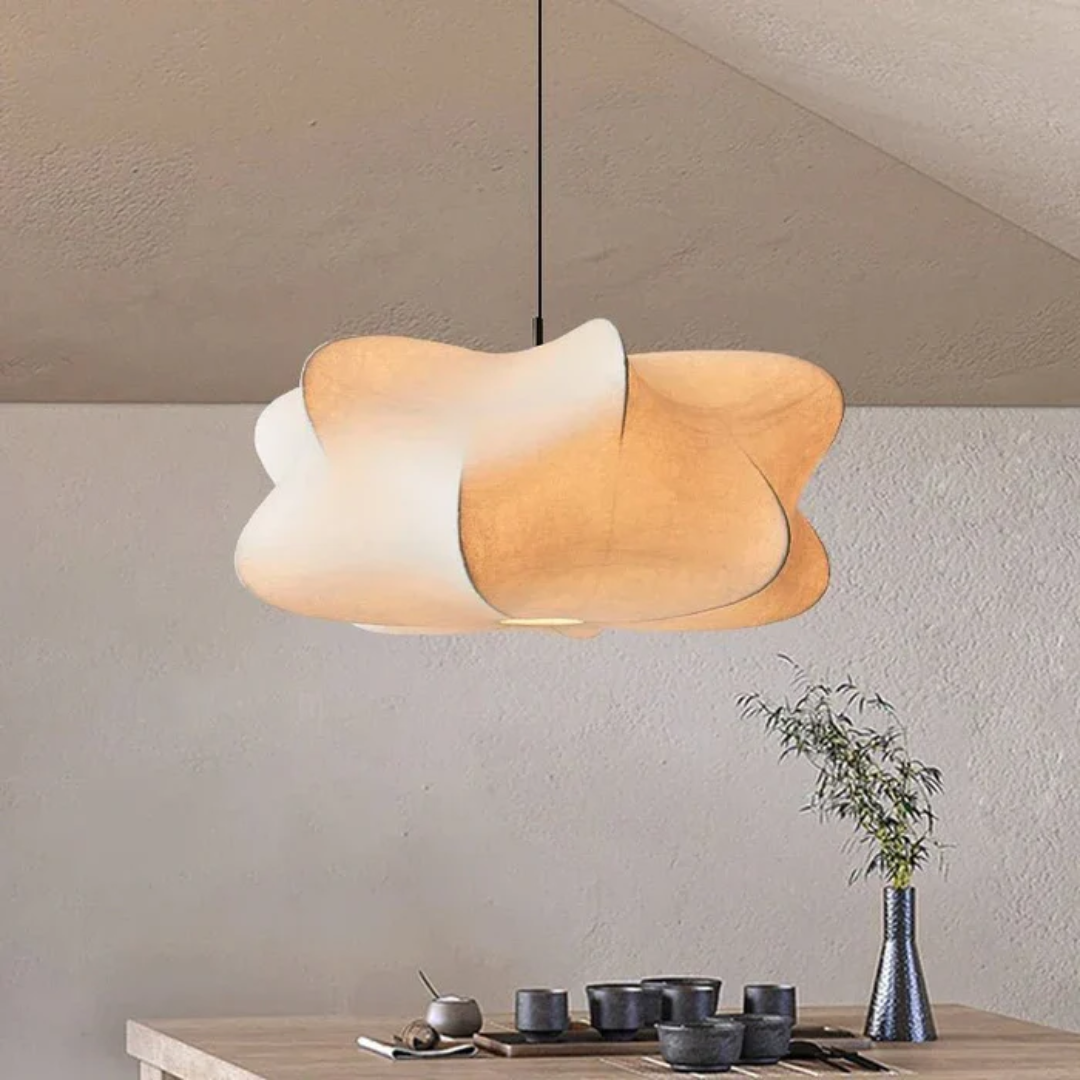 Hikari | Japońska lampa wisząca Wabi-Sabi