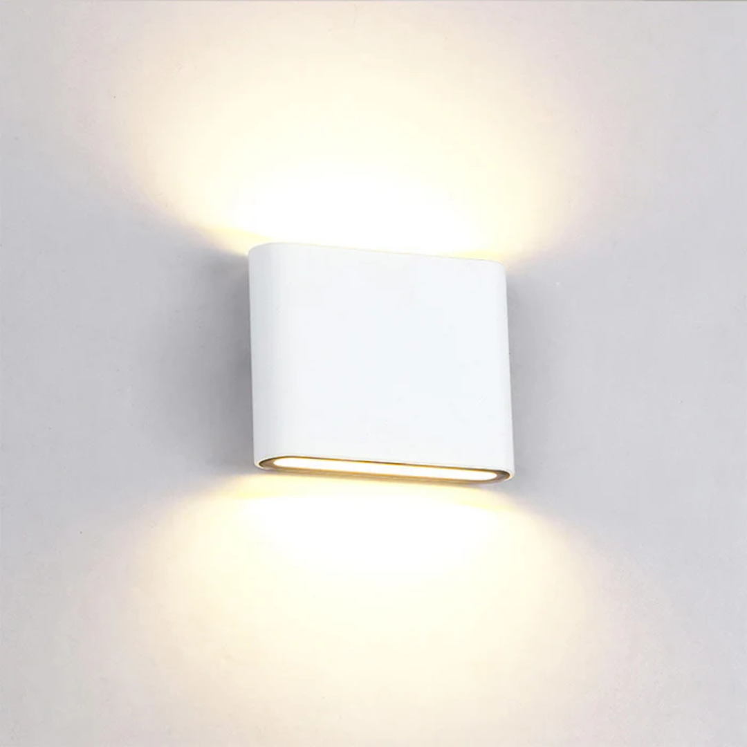 Livina | Nowoczesna lampa ścienna LED, kształt prostokątny