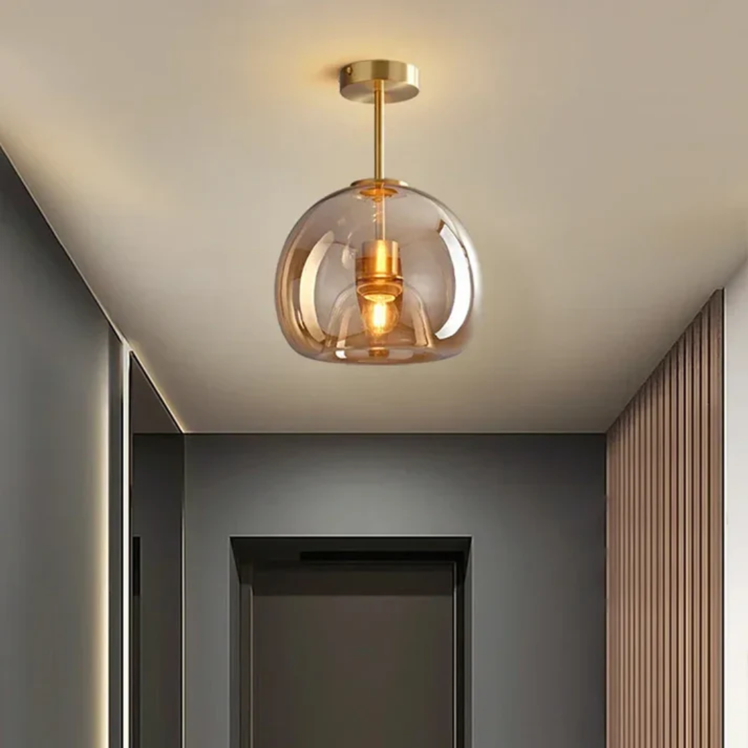 Geometryczny LED | Plafon do Salonu
