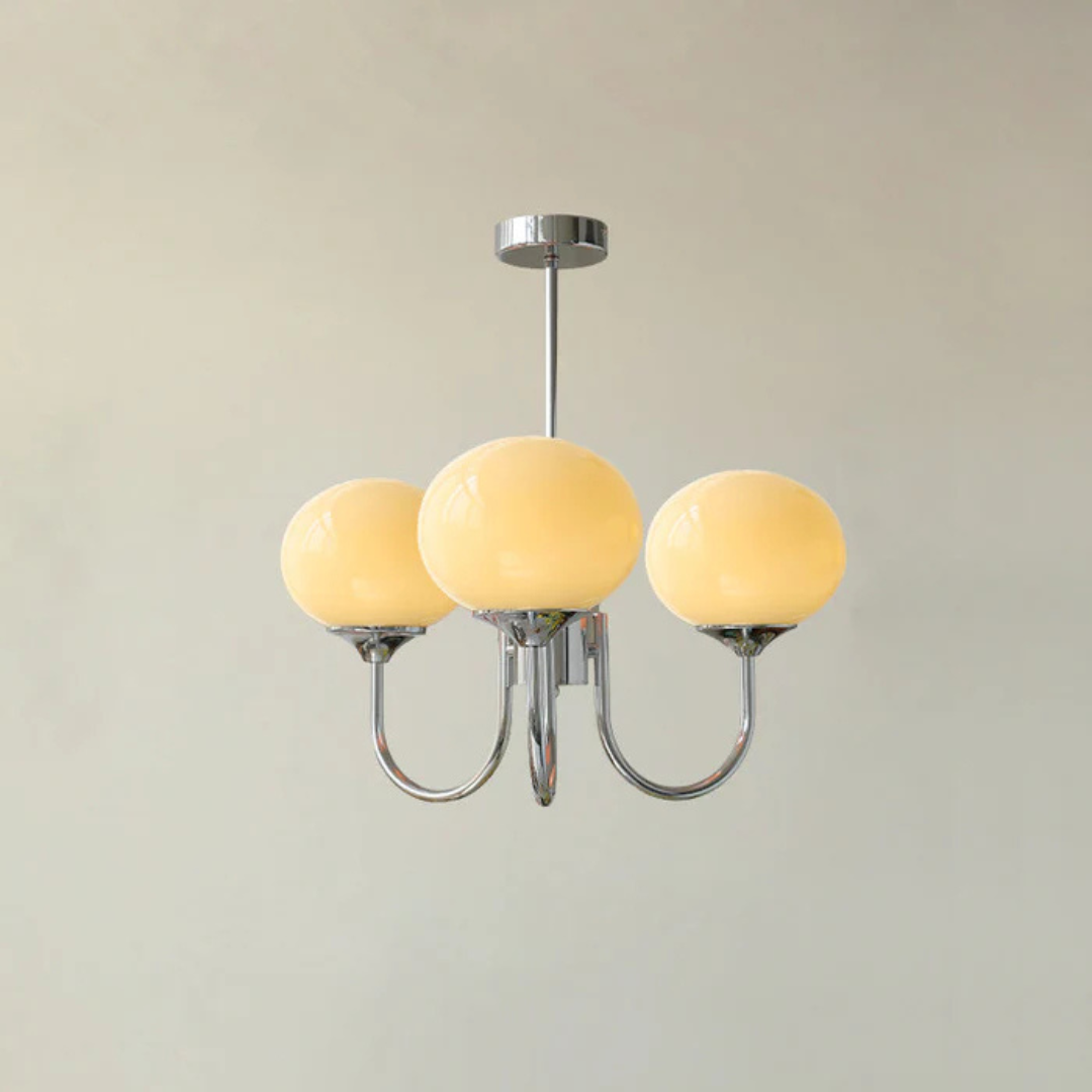 Aris | Designerska lampa wisząca z żyrandolem