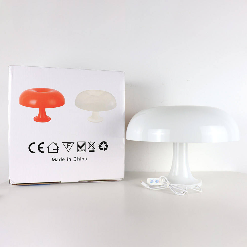 Nordic Mushroom | Minimalistyczna Lampka Stołowa w Stylu Nesso