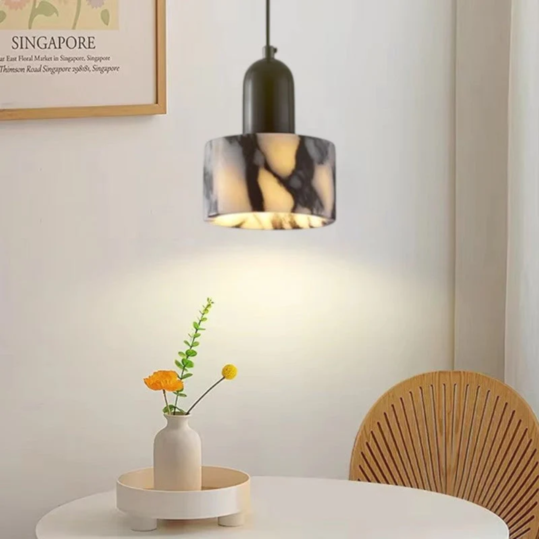 Projekt marmuru | Lampa wisząca do salonu
