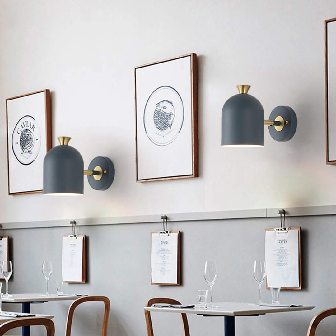 Arden | Projekt lampy ściennej z żelaza