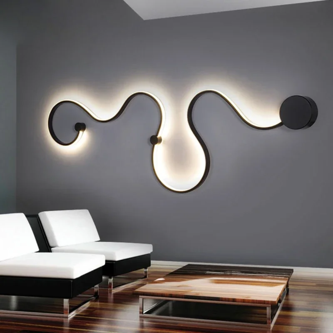 Nowoczesny LED | Lampa Ścienna do Salonu