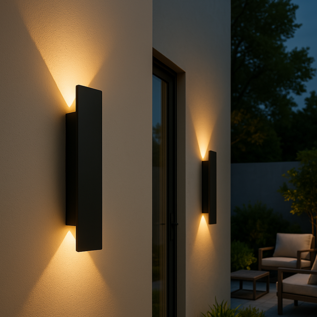 Streamline zewnętrzna lampa ścienna LED – Wodoodporna IP65 – Dostępna w 4 rozmiarach