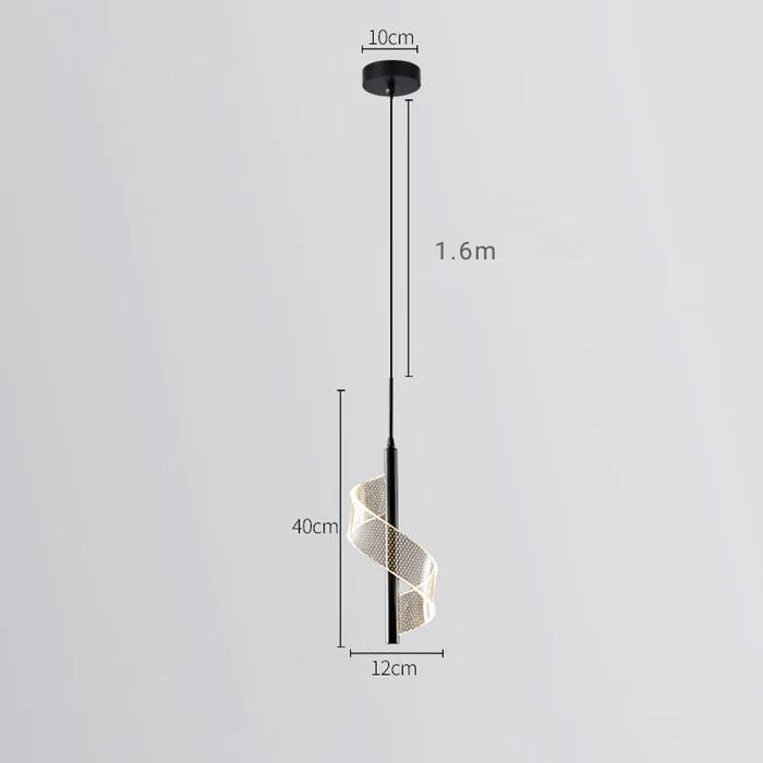 Spira | Lampa wisząca w spiralnym designie