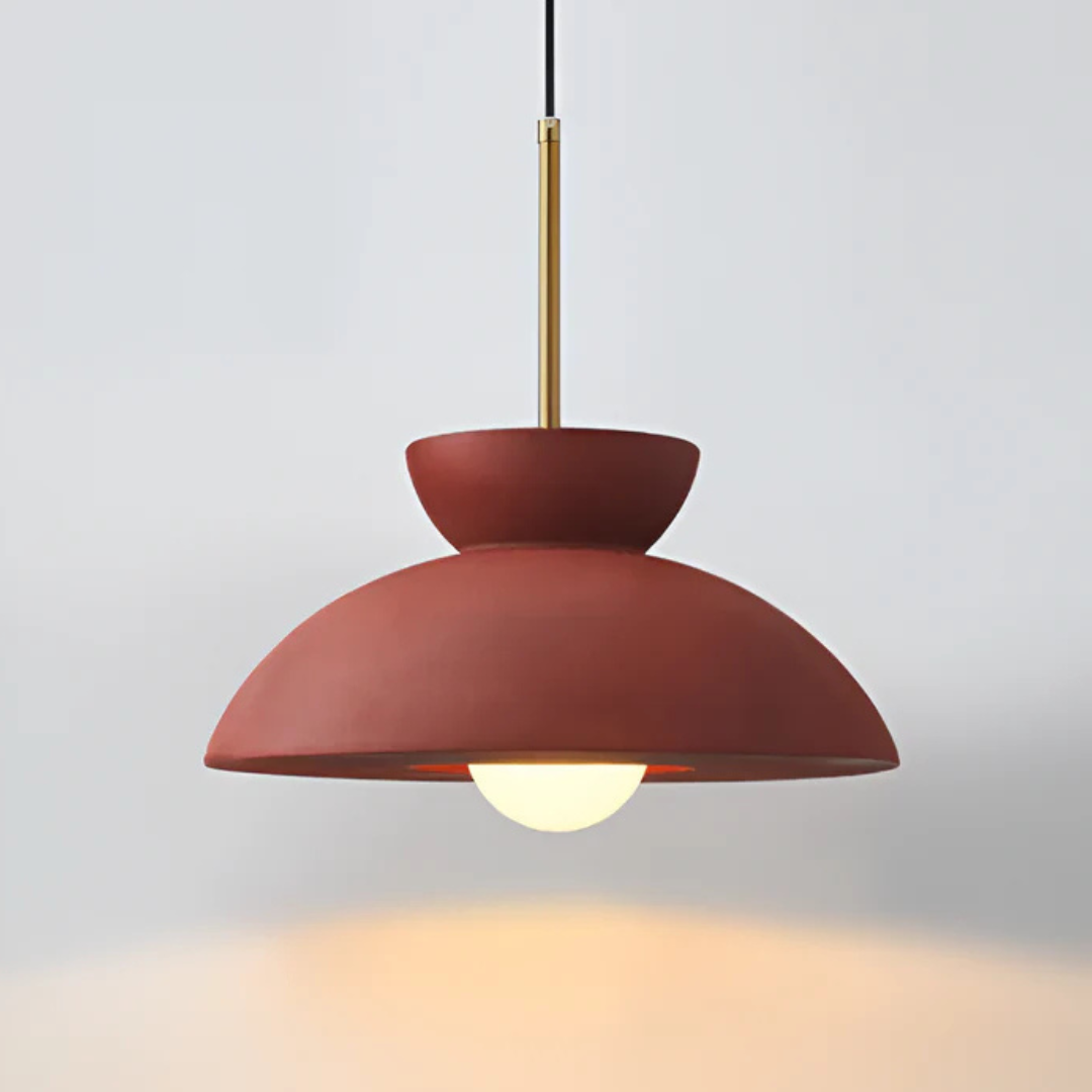 Lampa Wisząca w Stylu Wabi-Sabi | Designerska Lampa LED do Wnętrz