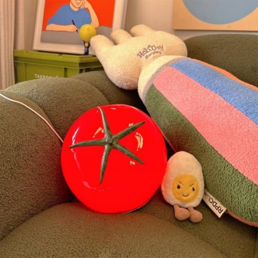 Pomidor | Minimalistyczna lampka nocna LED