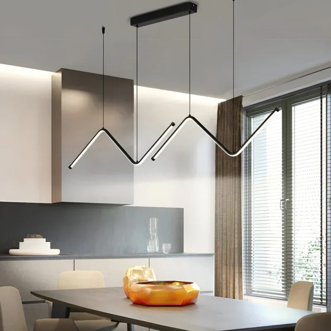 Lampa wisząca LED | Trójkątna lampa do domu
