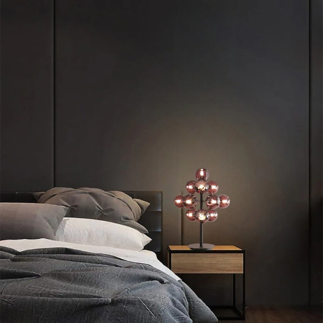 Lampa stołowa szklana | Oświetlenie salonu