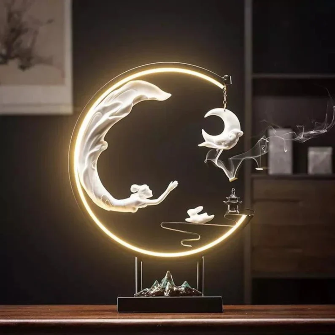 Auri | Lampa stołowa z kadzielnicą