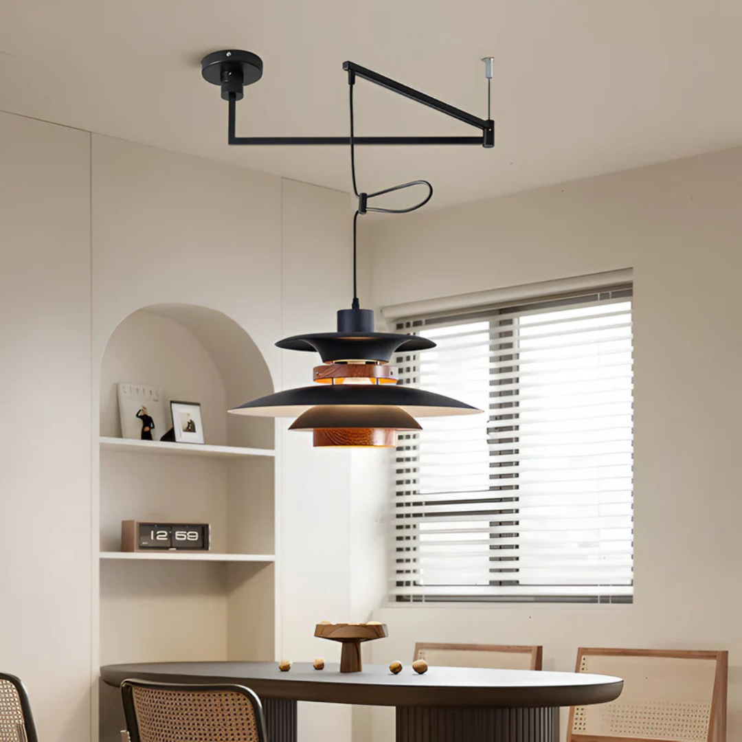 Designerska lampa wisząca | Nowoczesna lampa LED do stołów jadalnych
