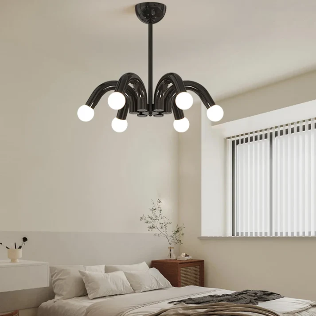 Lampa LED | Lampa sufitowa o konstrukcji sześcioramiennej