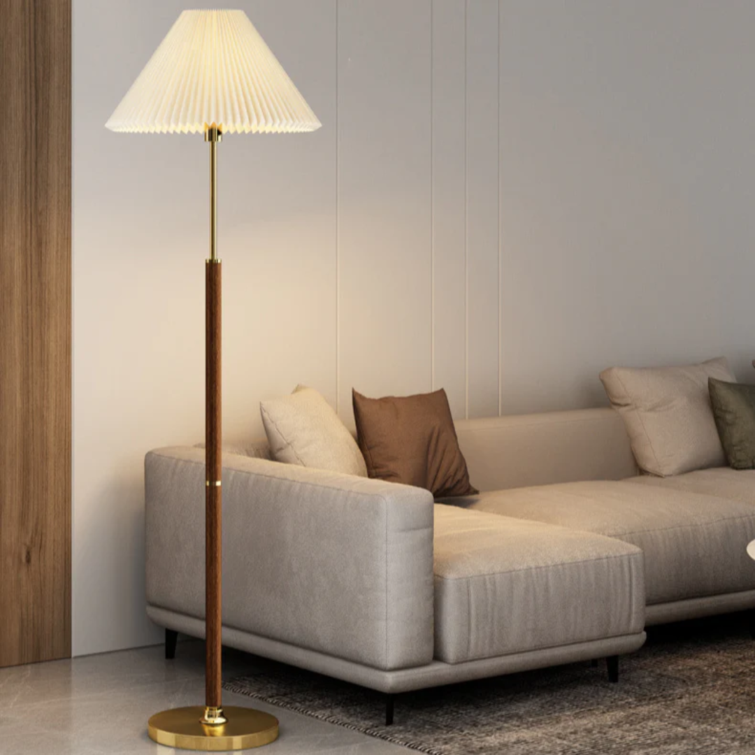 Shiro | Lampa podłogowa z papieru ryżowego