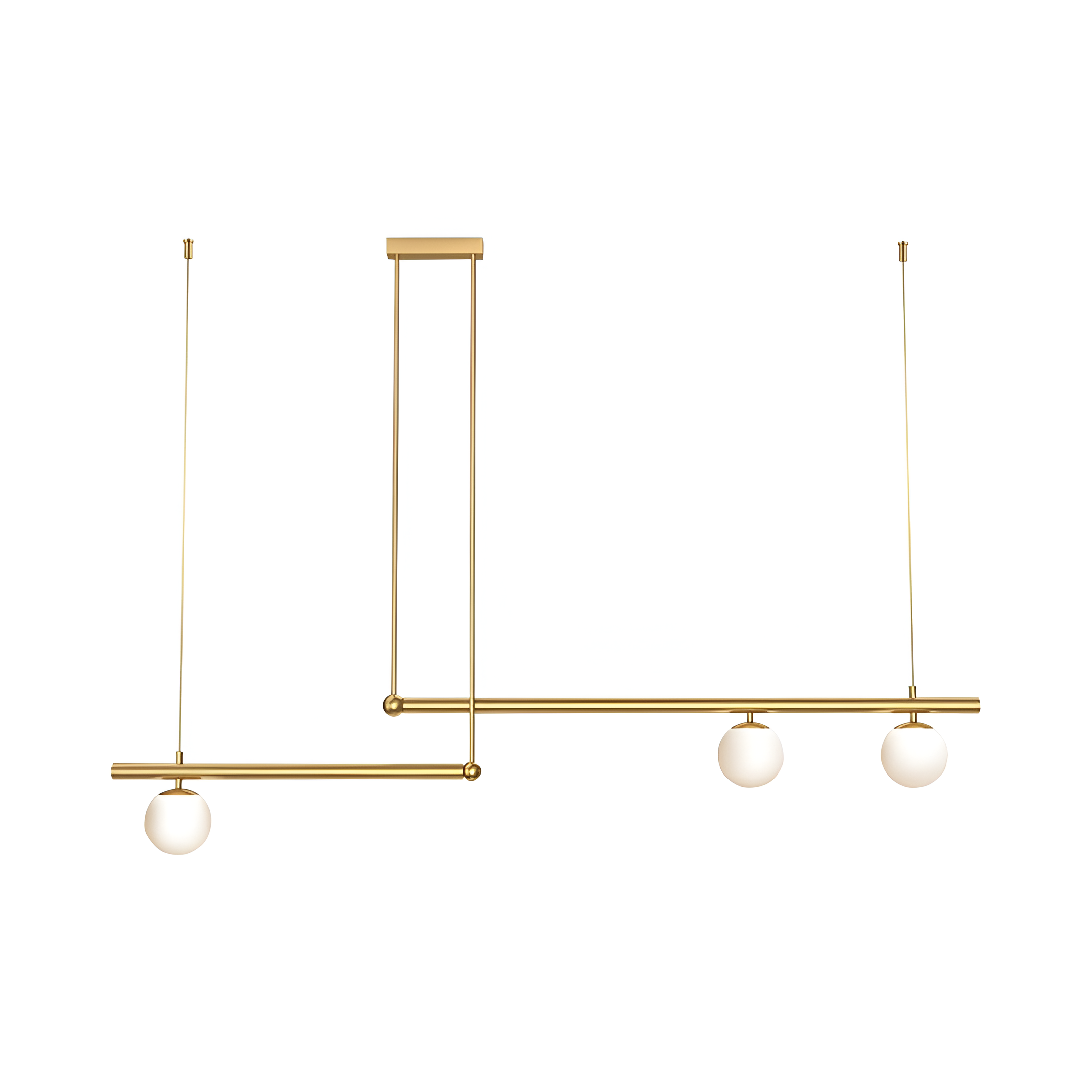 Lana | Nordic Linear Lampa wisząca do stołu jadalnego