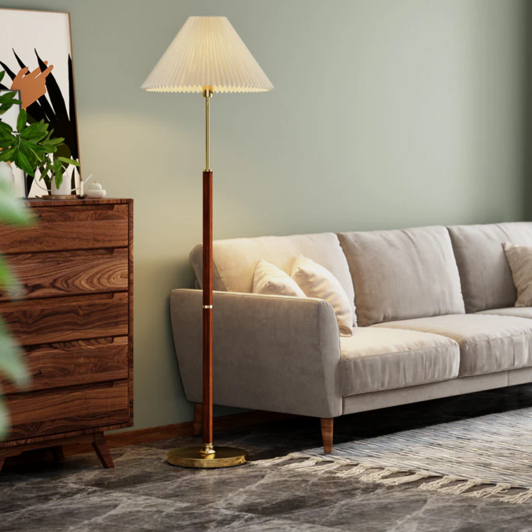 Shiro | Lampa podłogowa z papieru ryżowego