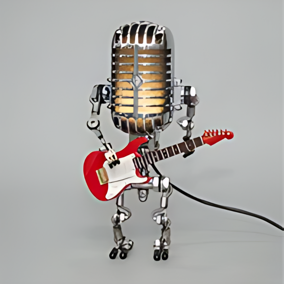 Rockaro | Lampa stołowa w kształcie mikrofonu